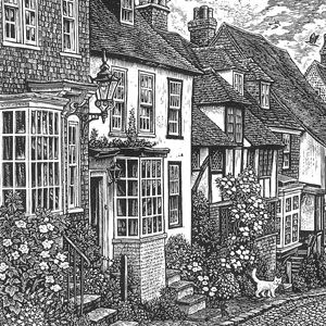 Sue Scullard: wood engraving