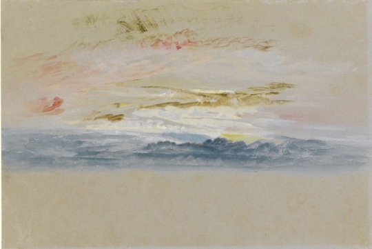 William Turner: sunset