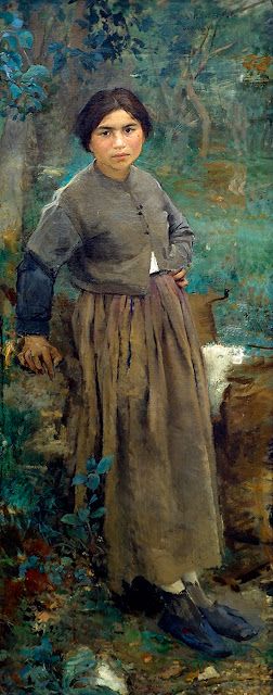 Jules Bastien-Lepage: Peasant woman