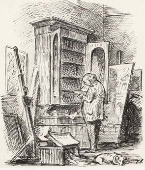 Edward Ardizzone: self portrait