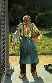 Emile Claus: De oude tuinman