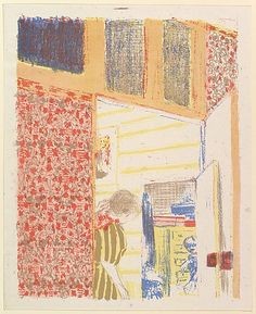 Edouard Vuillard, het roze behang