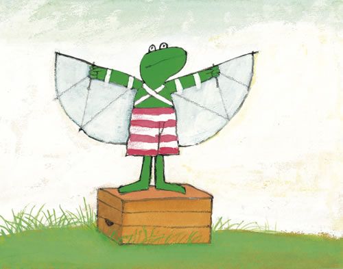 Max Velthuijs: Frog wants to fly