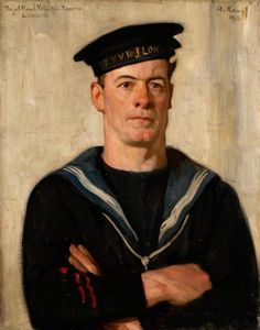 Arthur Kampf: Portret van Cecil Arthur Tooke