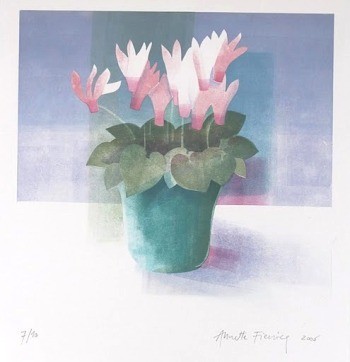 Cyclamen, sjabloondruk 2006