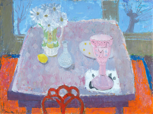 Anne Redpath: Pink vase