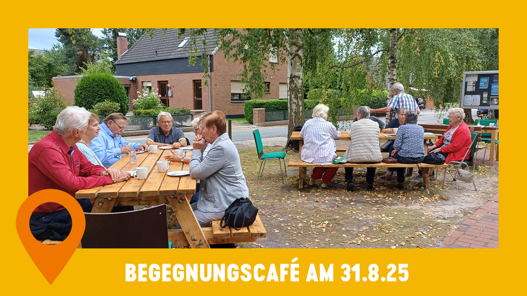 Begegnungscafé am 31. August | ab 15.30 Uhr