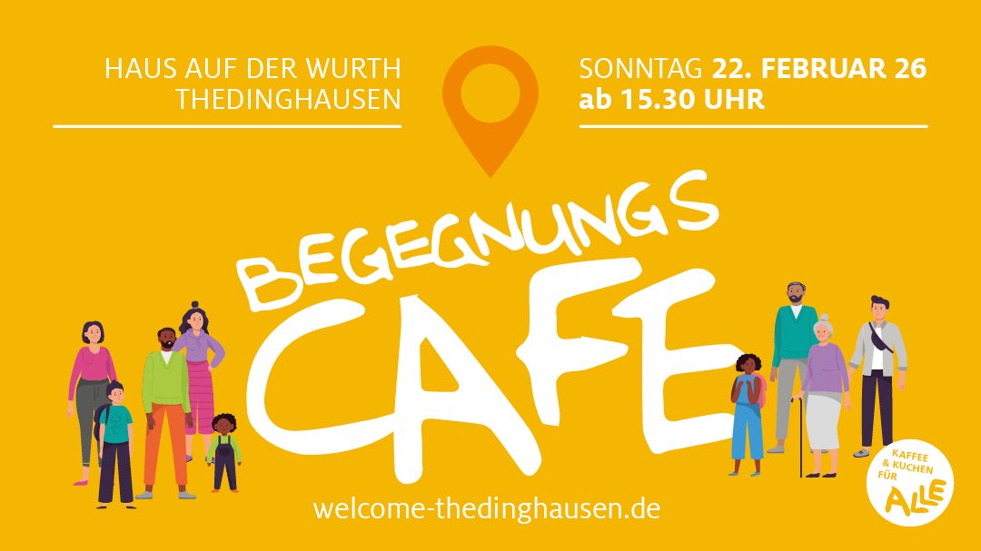 Begegnungscafé am 22. Februar 26 | ab 15.30 Uhr