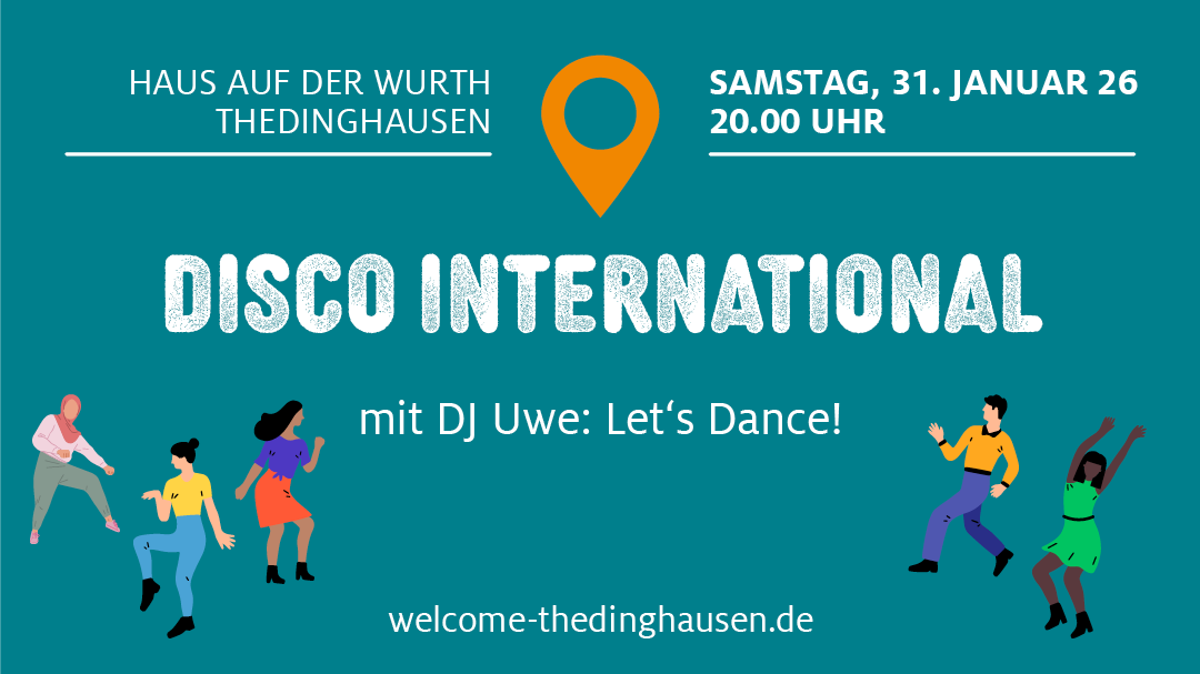 Disco International am 31. Januar 26 | 20.00 Uhr