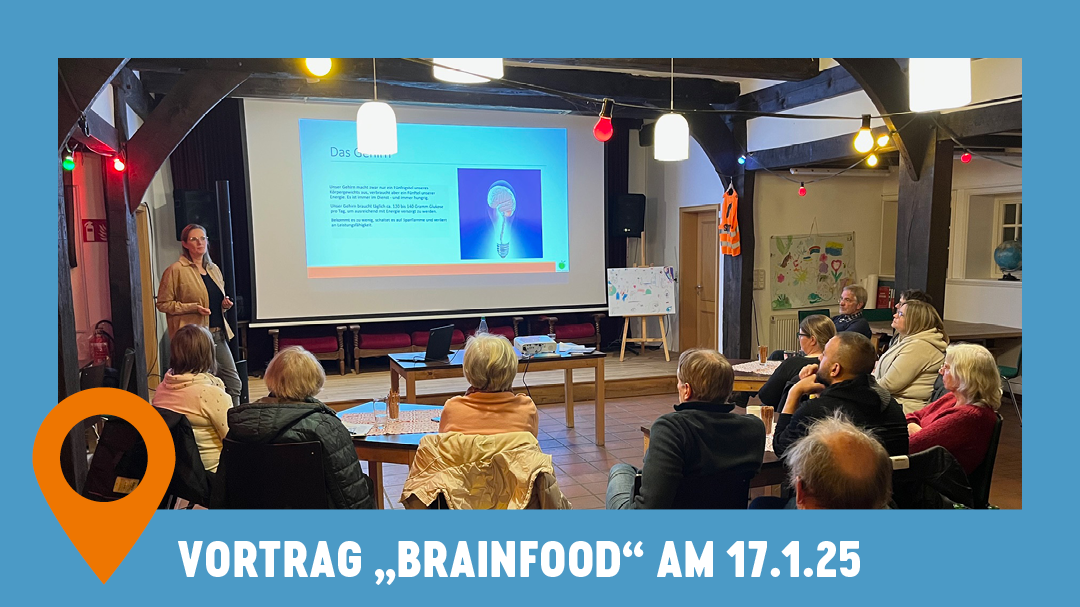 Essen mit Köpfchen: Brainfood – Vortrag am 17. Januar | 18 Uhr