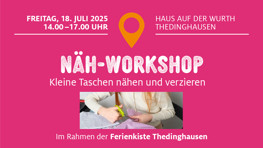 Näh-Workshop am 18. Juli | 14–17 Uhr