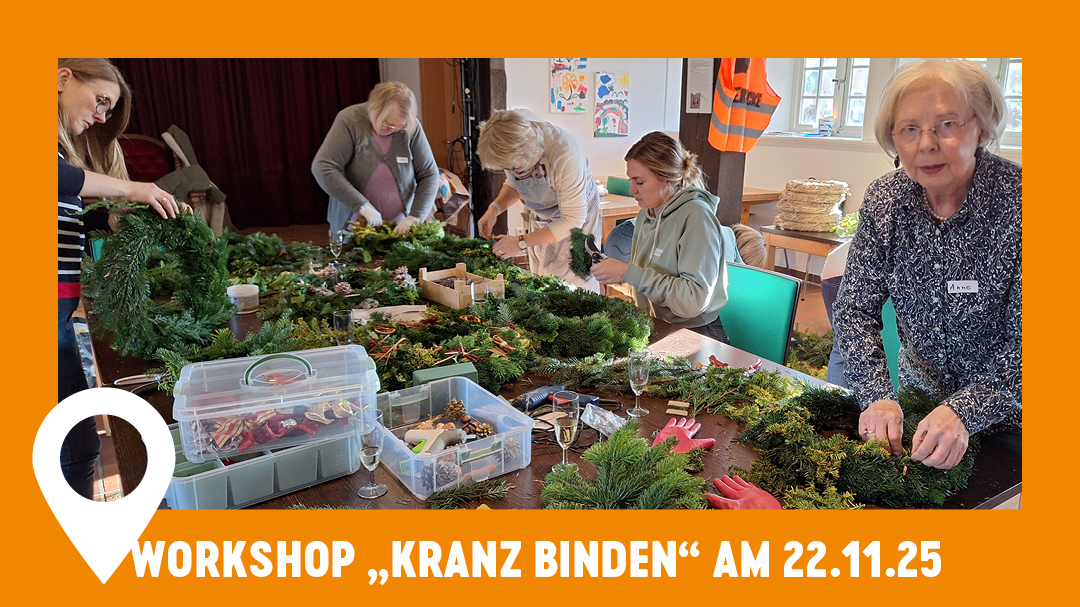 Workshop "Kranz binden" am 22. November 25 | 10–13 Uhr