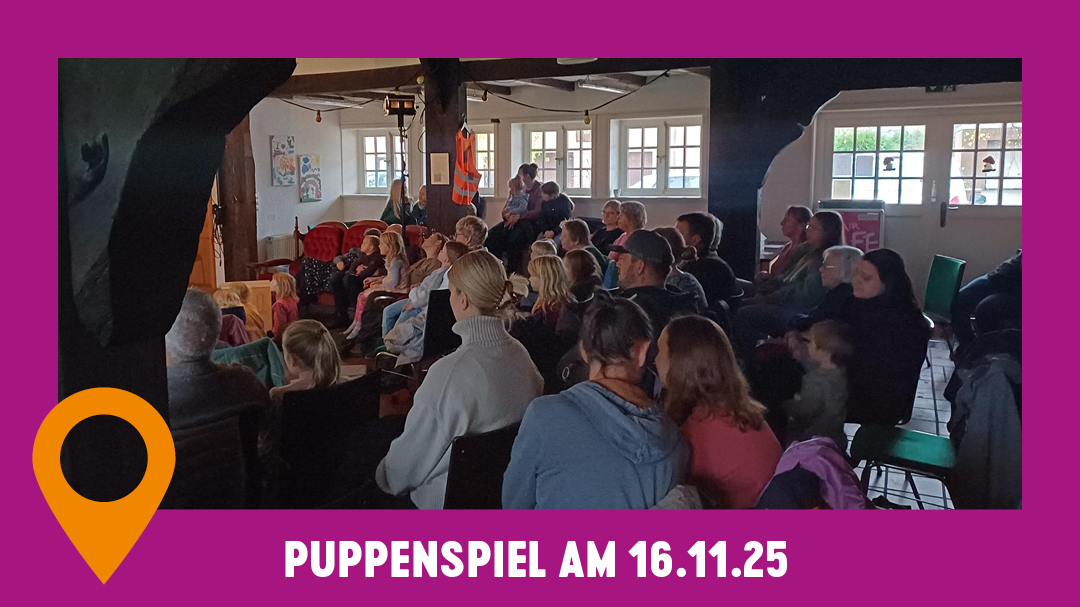 ‚Der kleine Wal‘ – Figurentheater Ekke Neckepen am 16. November 25 | 15 Uhr