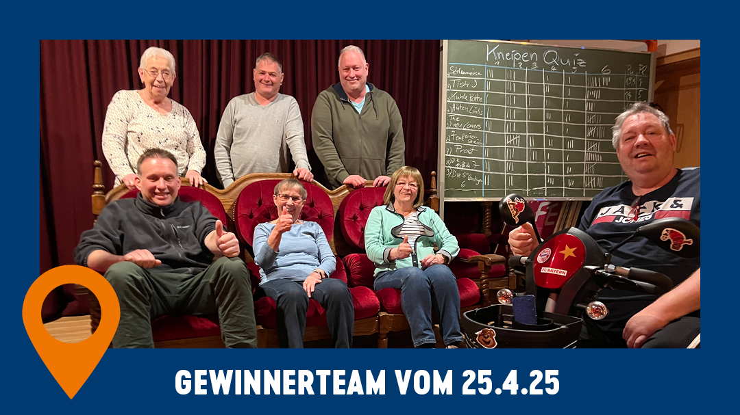 Kneipenquiz am 25. April | 20 Uhr