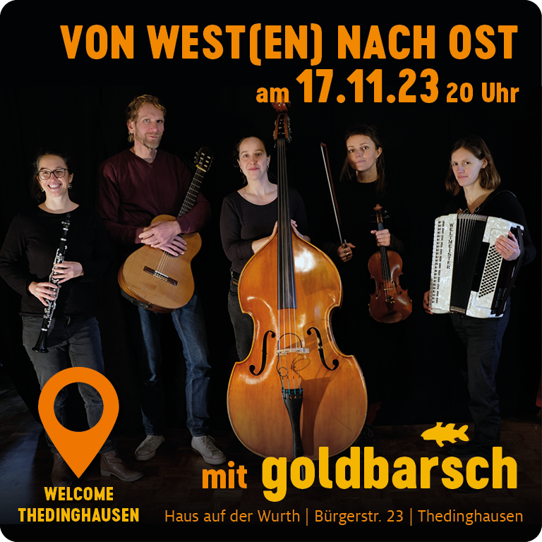 goldbarsch – von West(en) nach Ost am 17. November!