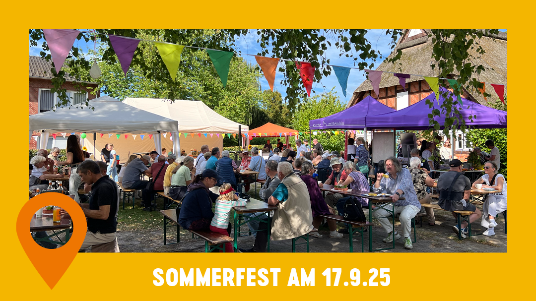 Sommerfest am 17. August | ab 14 Uhr