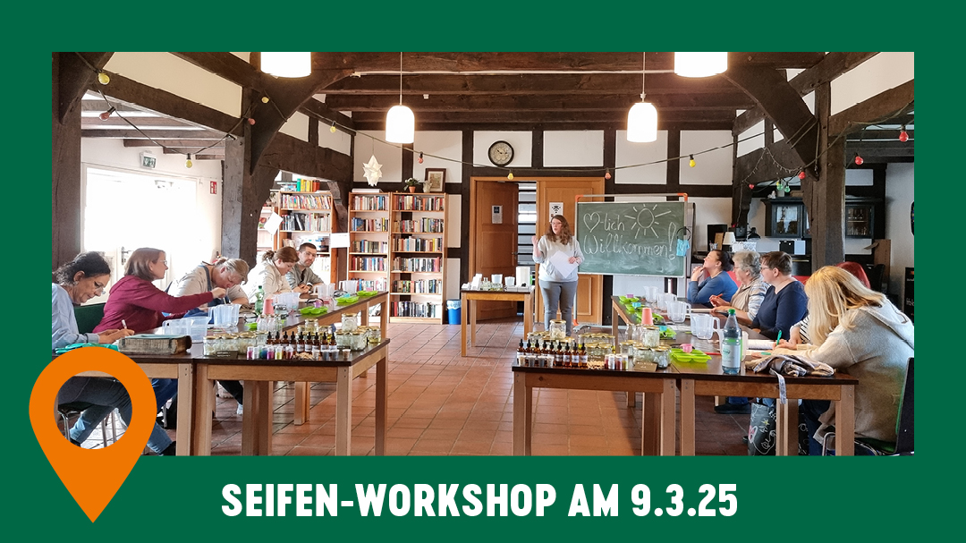 Seife selber machen – Workshop am 9. März | 10–13 Uhr