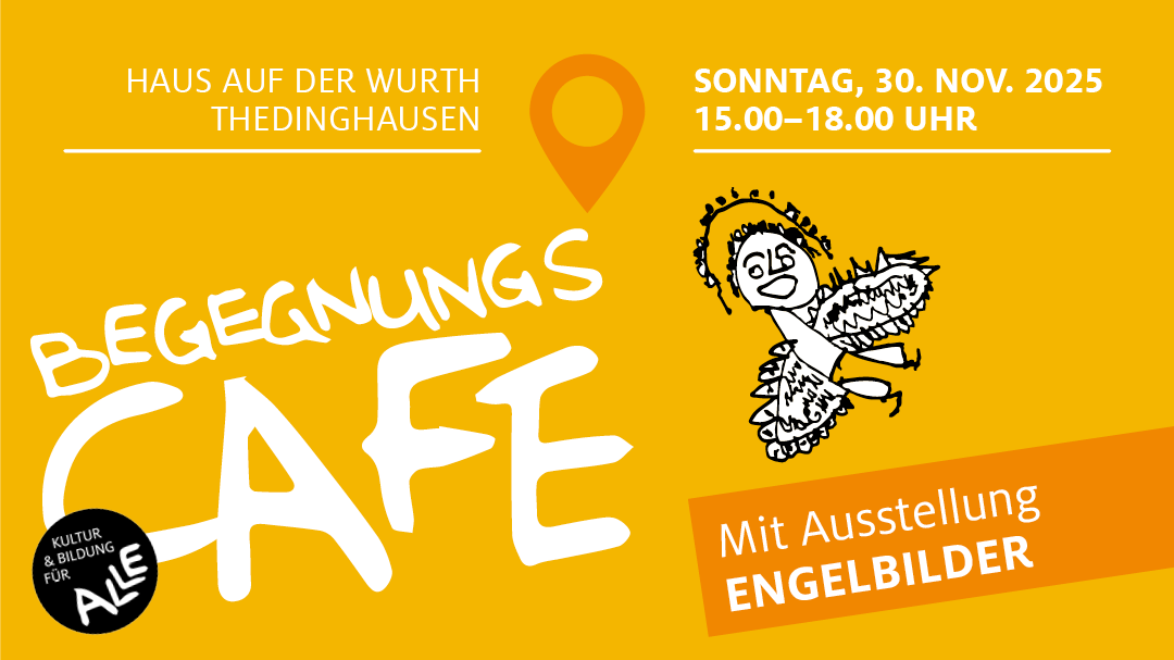 Begegnungscafé mit Ausstellung "Engelbilder" am 30. November 25 | ab 15 Uhr