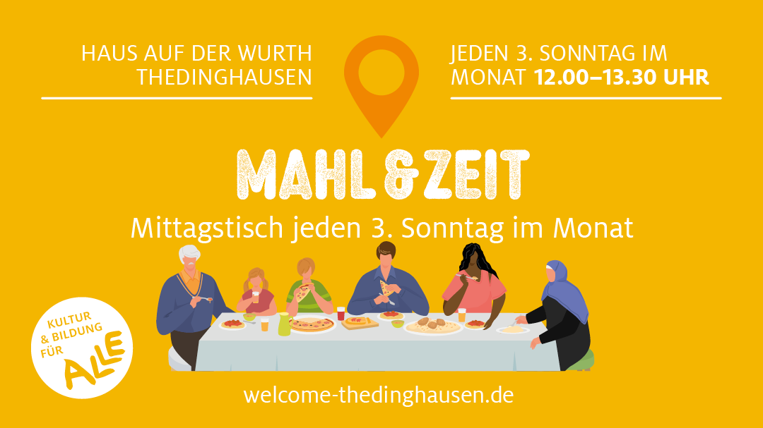 Mahl & Zeit am 17. Mai | 12.00–13.30 Uhr