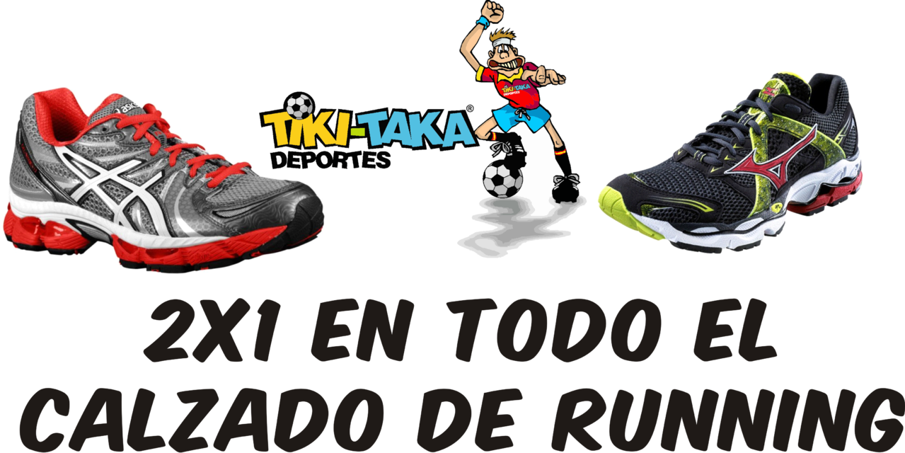 ofertas 2x1 zapatillas running