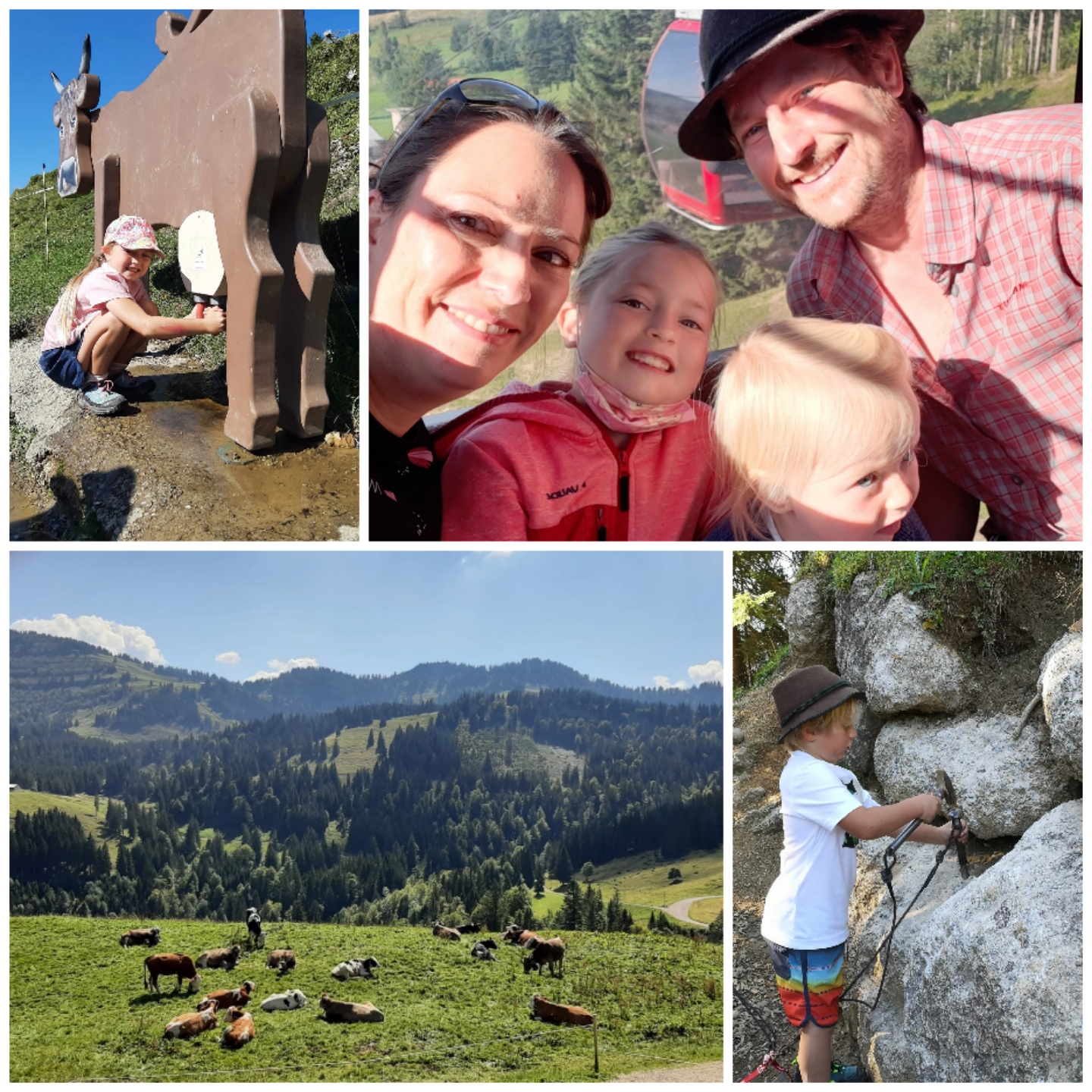 Bergbahnfahrt und Wanderung am Imberg