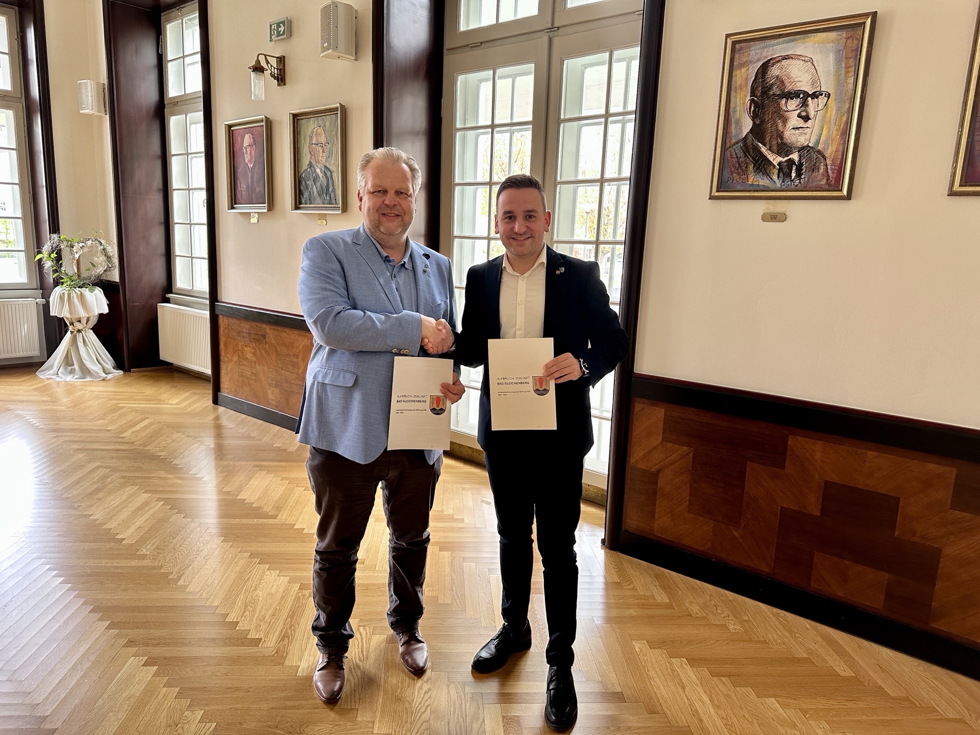 Bad Gleichenberg: „Aufbruch. Zukunft. Bad Gleichenberg.“ – ÖVP und FPÖ fixieren Arbeitsübereinkunft!