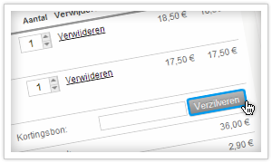 korting webwinkel