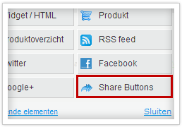 share buttons