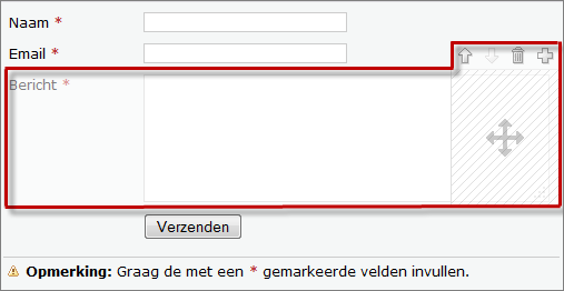 contactformulier website