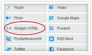 website element