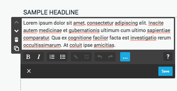 Jimdo Headline
