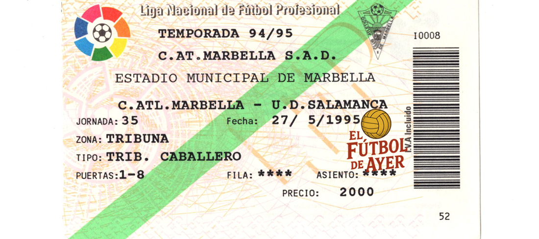 Entrada Atlético Marbella 3-1 UD Salamanca