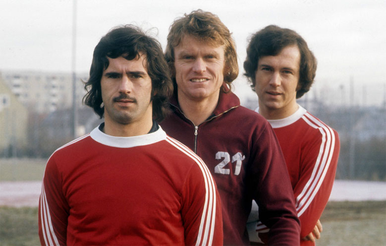 Beckenbauer, Gerd Müller y Sepp Maier, el eje del primer gran Bayern