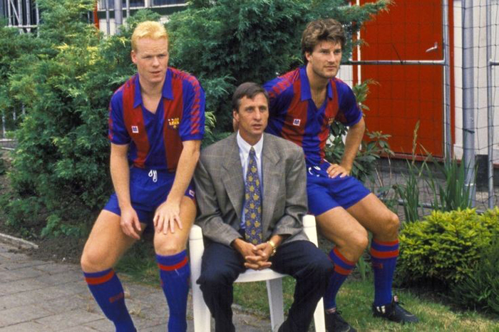 La importancia de Cruyff en los fichajes de Koeman y Laudrup por el FC Barcelona