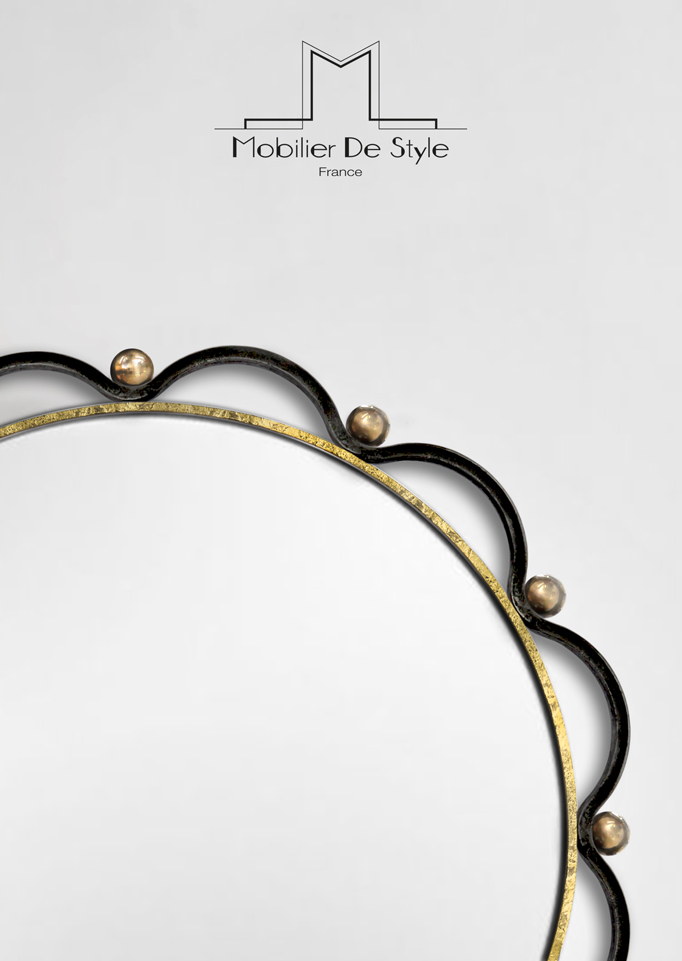 Finish 3 : Empire gold wax wrought iron