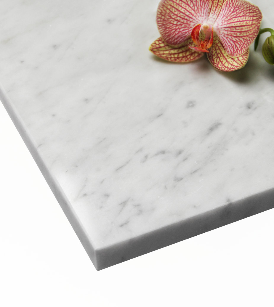 Top 2 : Marble "Blanc de Carrare"