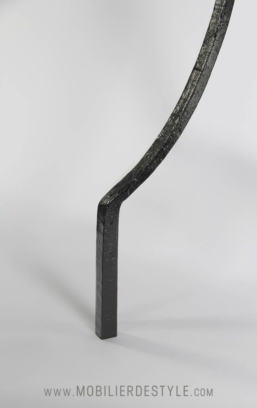 Finition 4 : Black painted wrought iron