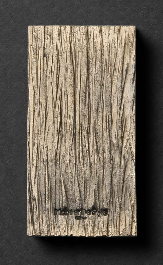 Finition 6 : Antique brushed wrought iron (écorce)