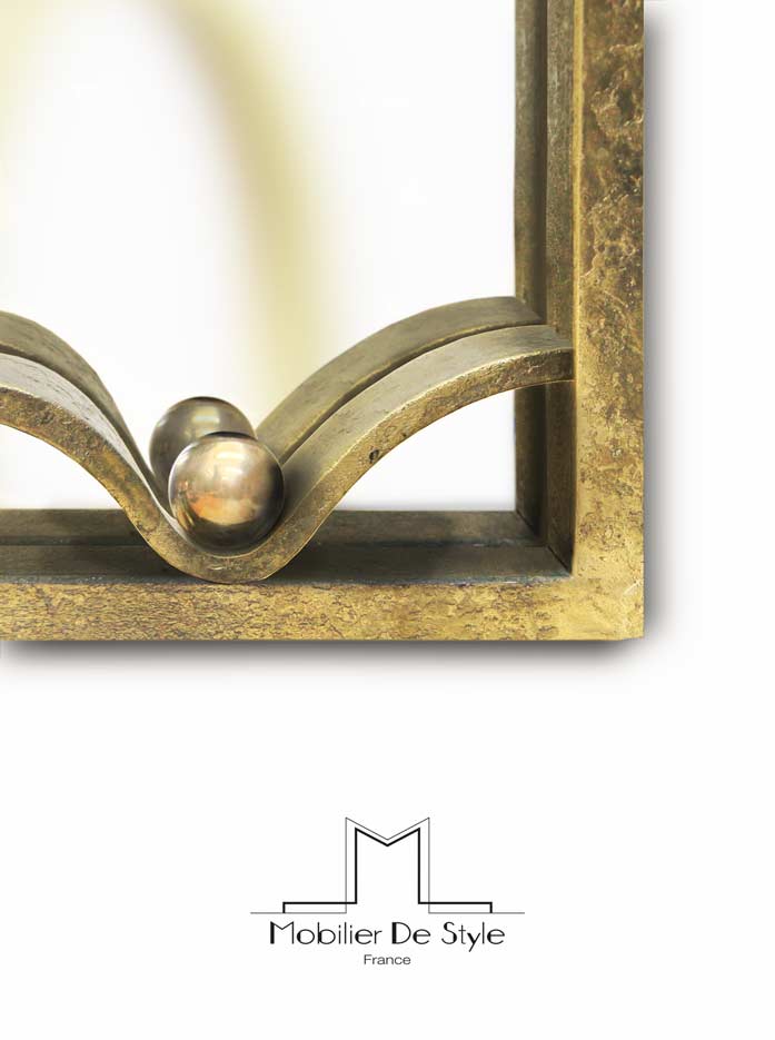 Finish 3 : Empire gold wax wrought iron