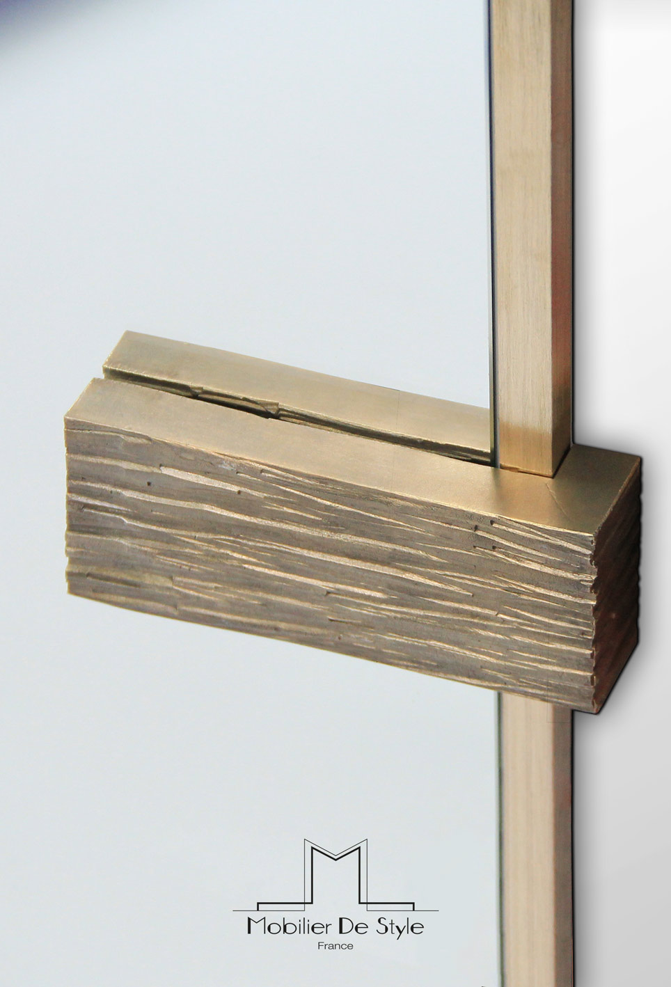 Finish 6 : Antique brushed wrought iron ( écorce )