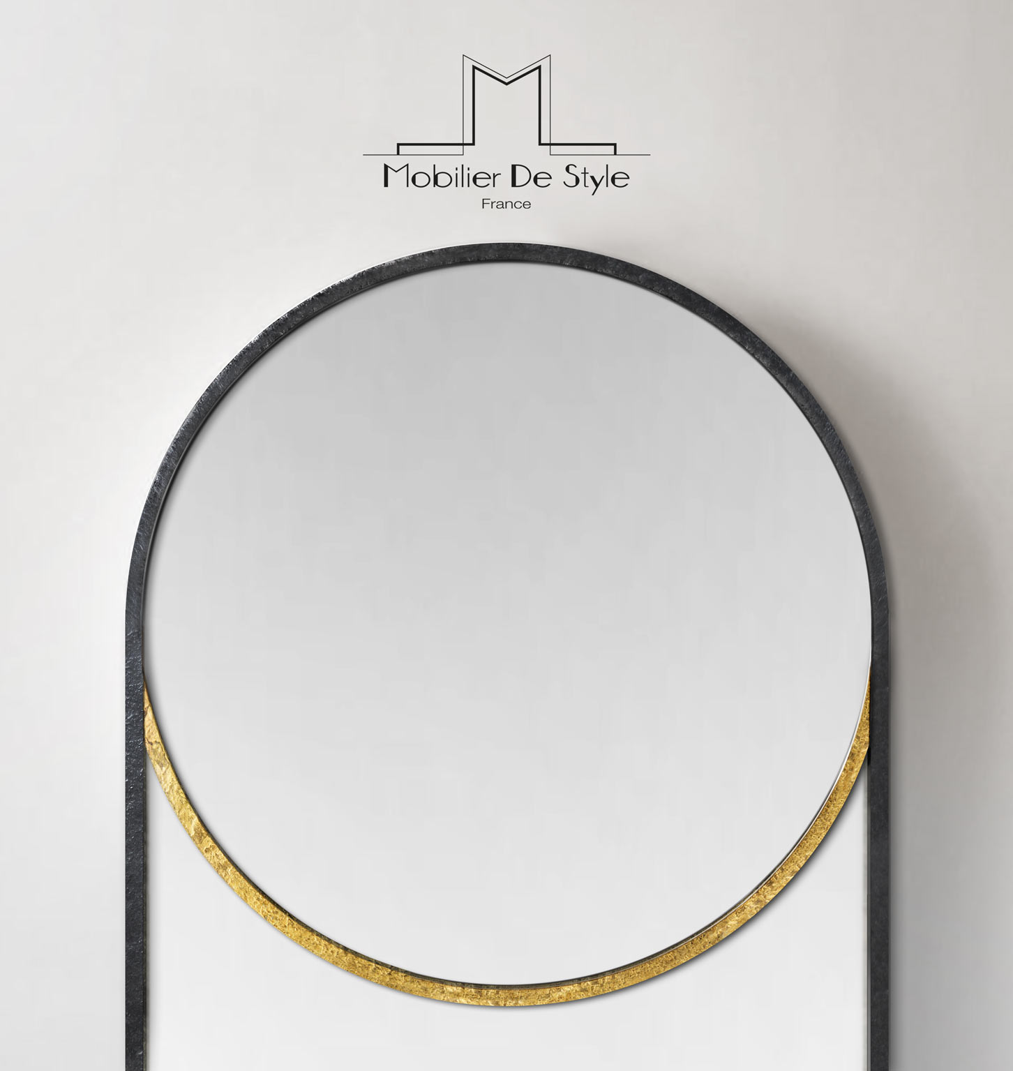 Finish 3 : Empire gold wax wrought iron and   Finish 4 : Black painted wrought iron