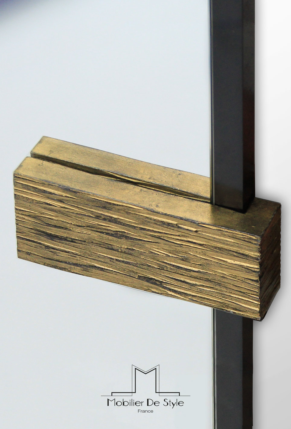 Finish 7 : Empire gold wax wrought iron ( écorce )