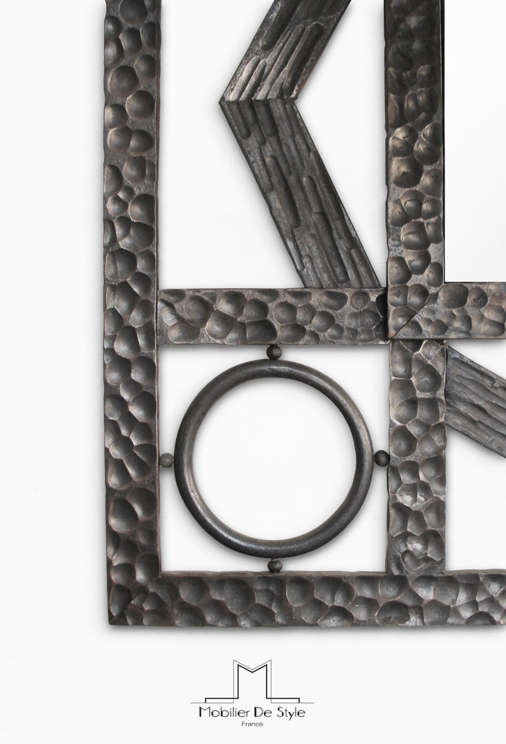 Finish 1 : Brushed wrought iron