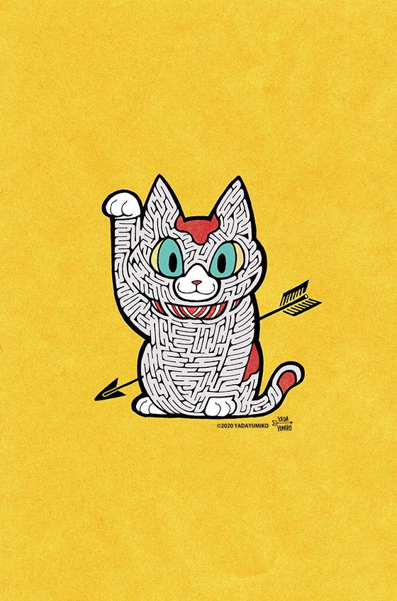 招き猫  　／2020年制作