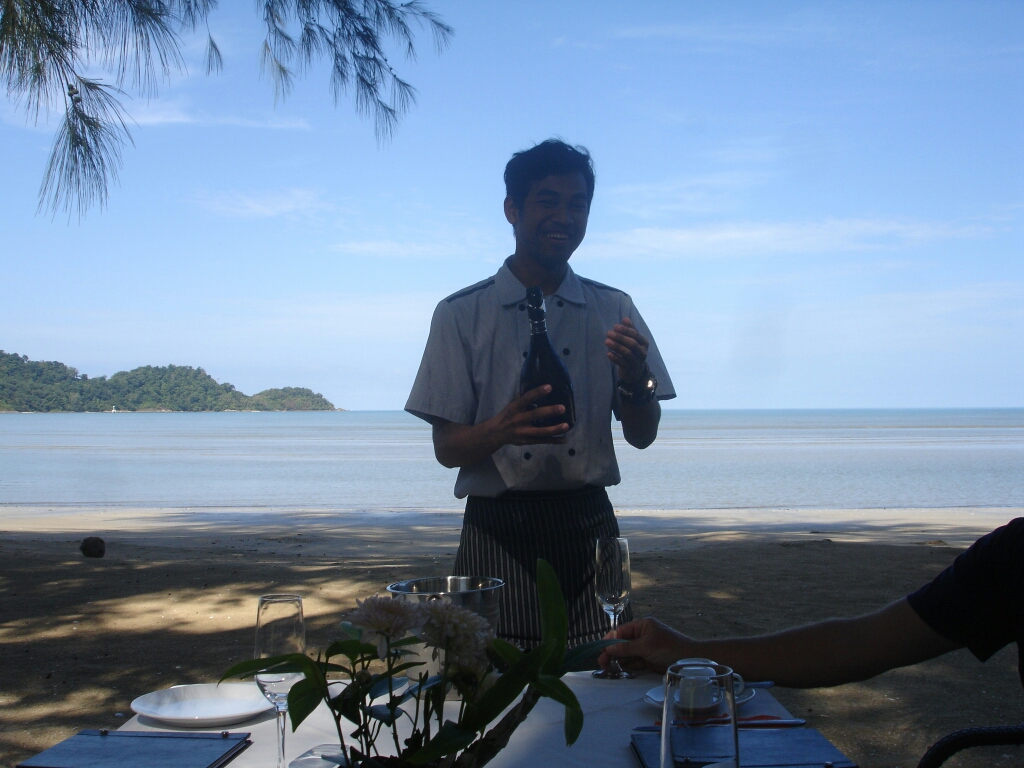 Romantic Breakfast at the beach