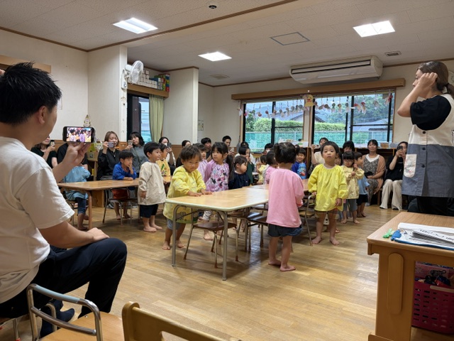 公開保育週間が始まりました。