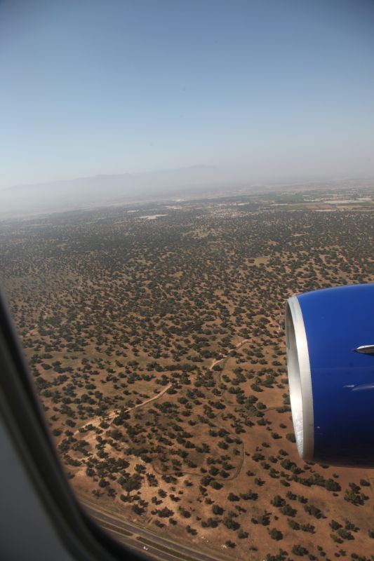 Anflug Agadir.