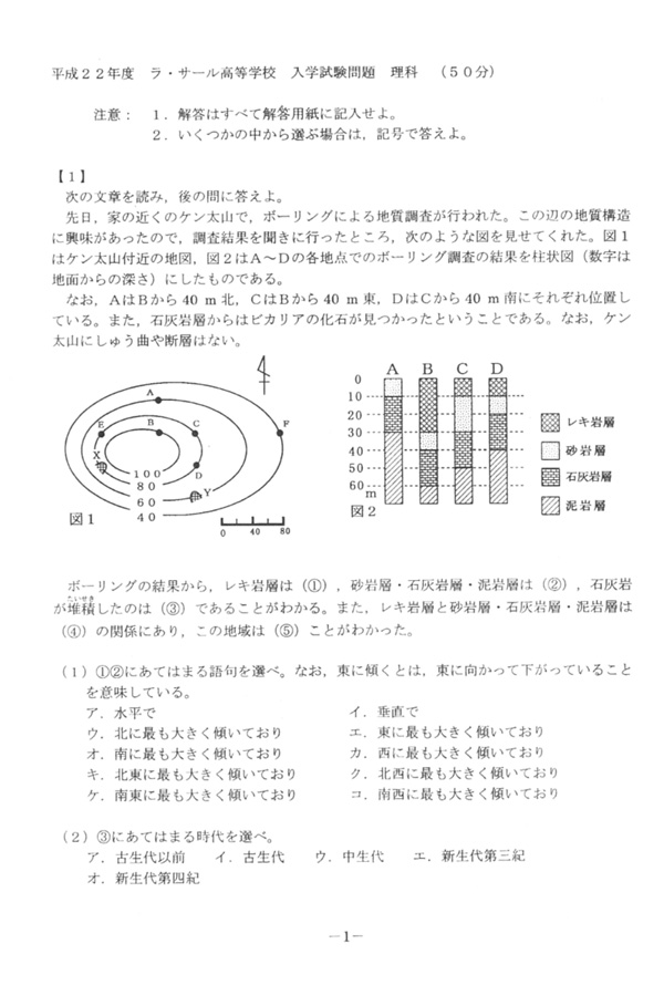 高校受験・ラサール高校・入試情報及び傾向 - 福岡のプロ家庭