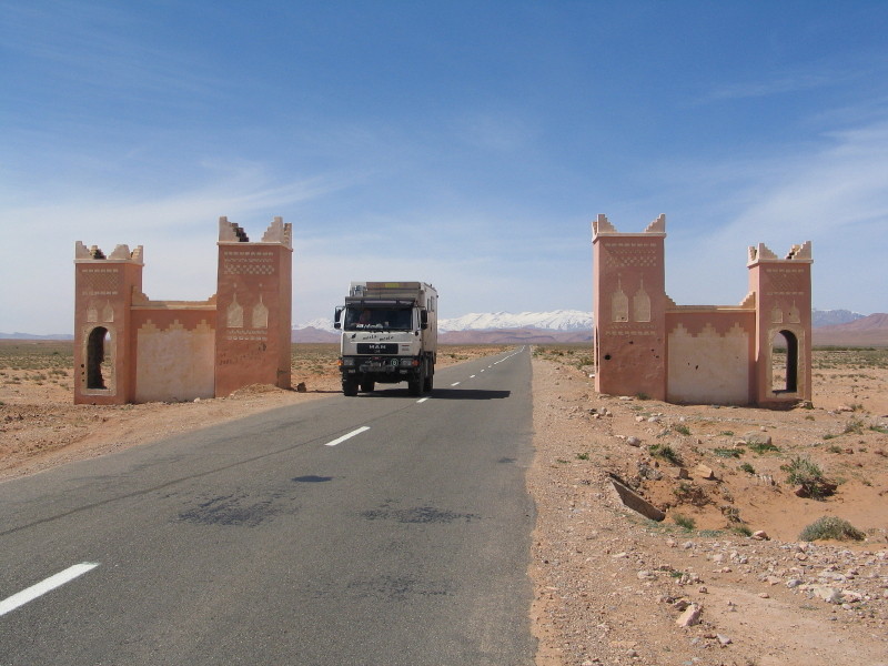 Auf der Strasse der Kasbahs