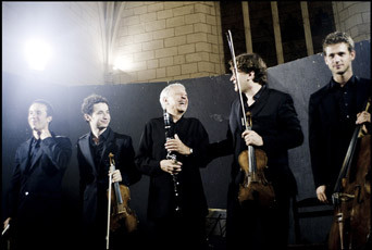 Michel Portal et le Quatuor Ebène